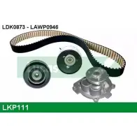 Водяной насос, помпа + комплект зубчатого ремня LUCAS ENGINE DRIVE LKP111 1202761260 50P8FDT ZBJ VPU