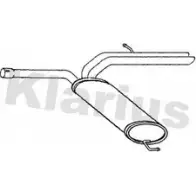 Задний глушитель KLARIUS 250825 7TM41RT 1202886779 U WL9HU0