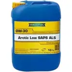 Моторное масло синтетическое Arctic Low SAPS ALS SAE 0W-30, 10 л