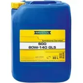 Трансмиссионное масло в мкпп, редуктор синтетическое 122220102001999 RAVENOL SAE 80W-140 API GL-5, API MT-1, API GL-5, API TM-1, API GL-5, 20 л RAVENOL 4014835849853 1203144065 E FOCBC 122220102001999