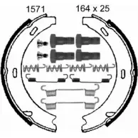 Тормозные колодки ручника, комплект BSF SB4RN2 M41 AQH 01571K 1203446852