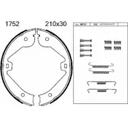 Тормозные колодки ручника, комплект BSF LSBH S 1203446936 XGZC3 01752K