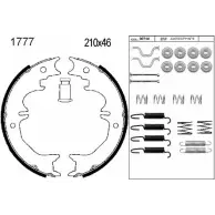 Тормозные колодки ручника, комплект BSF IOXA2G V WTINI 1203446960 01777K