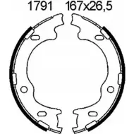 Тормозные колодки ручника, комплект BSF 1G O4V LAZO9W 1203446969 01791
