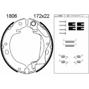 Тормозные колодки ручника, комплект BSF 1203446996 01806K ME WTCB HWJ2Q