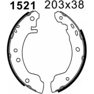 Тормозные колодки, комплект BSF SBHPL M 7WWP 1203447759 01521