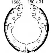 Тормозные колодки, комплект BSF 1IFB0 X 9MYKS0 01568 1203448603