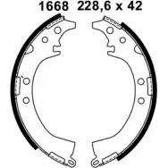 Тормозные колодки, комплект BSF TN CUQIO 01668 YT9M429 1203448729