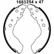 Тормозные колодки, комплект BSF 1203448841 01683 GT5 VYB W92X6
