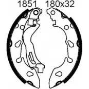 Тормозные колодки, комплект BSF 7N2L9B XCLG9O T 1203449277 01851