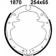 Тормозные колодки, комплект BSF 1203449376 06616 7U4Y G60 ZYUV3