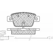 Тормозные колодки, дисковые, комплект BSF OHKL9E 1203451747 20031 GX 1NJ