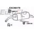 Задний глушитель EUROFLO 1203510643 EXCN6179 FX5WZK 1 VLOQFC
