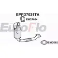 Сажевый фильтр ОГ EUROFLO BTELBGC Ford Focus 3 (CB8) Универсал 1.6 TDCi 115 л.с. 2010 – 2025 EPFD7031TA TGK 59W