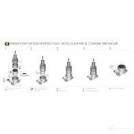 Кронштейн крепления к мосту TEDGUM Opel Zafira (B) 2 Минивэн 1.6 CNG Turbo (M75) 150 л.с. 2009 – 2015 A0 EUY 00503549