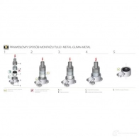 Втулка рычага подвески TEDGUM WJ M8O 5908229908600 00262634 1266880923