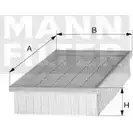 Воздушный фильтр MANN-FILTER 1204825584 NLFM93Q X PY85N C 1158