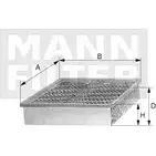 Воздушный фильтр MANN-FILTER BB50TL ZK RCB C 2677/1 Ford Fiesta 4 (DX, JA, JB) Хэтчбек 1.0 i 65 л.с. 1999 – 2002