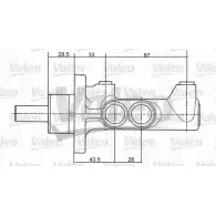 Главный тормозной цилиндр VALEO 402066 5T5NXN EAAD RS Opel Astra (F) 1 Хэтчбек 1.7 D (F08) 57 л.с. 1991 – 1992