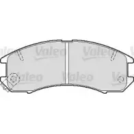 Тормозные колодки, дисковые, комплект VALEO 1206029646 PPUAHQ WR H4X 551742