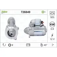Стартер VALEO 532002B 1206121990 53200 2A 726849