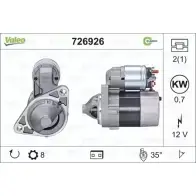 Стартер VALEO X7 9L2 726926 NBDCS1X 1206124198
