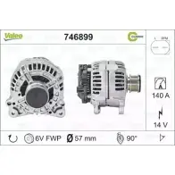 Генератор VALEO TG1 4C016 1206150478 746899 YV03I