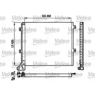 Радиатор кондиционера VALEO 816680 1206190828 ARBM4 KS VJI1VW