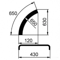 Крыло ALU-SV 1437277767 5125026069 S0 480S - Изображение 3
