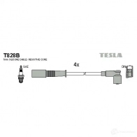 Высоковольтные провода зажигания, комплект TESLA t828b 8595141012378 4 V77GK 2695914