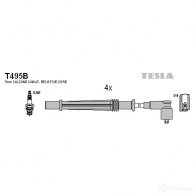 Высоковольтные провода зажигания, комплект TESLA 2695667 8595141025781 LA58RJ D t495b - Изображение 6