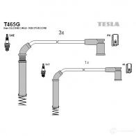 Высоковольтные провода зажигания, комплект TESLA t465g 2695645 L20P OUH 8595141022988 - Изображение 4