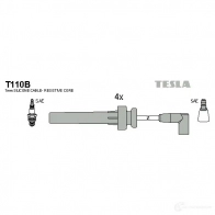 Высоковольтные провода зажигания, комплект TESLA 76GD8 J6 2695392 t110b 8595141021554