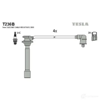 Высоковольтные провода зажигания, комплект TESLA t236b 2695486 8595141022599 AJ0 NR