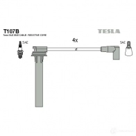 Высоковольтные провода зажигания, комплект TESLA Dodge Neon 2 (PL) Седан 2.0 150 л.с. 1999 – 2005 t107b DKXUN A4 8595141021547