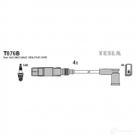 Высоковольтные провода зажигания, комплект TESLA 2695362 UYVP8 0O t076b 8595141021240 - Изображение 4