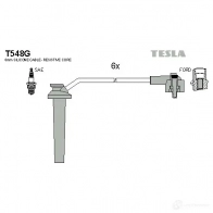 Высоковольтные провода зажигания, комплект TESLA G RC654 t548g 2695706 8595141016970