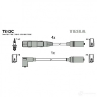 Высоковольтные провода зажигания, комплект TESLA 8595141012613 Seat Ibiza (6K1) 2 Хэтчбек 1.6 i 101 л.с. 1996 – 2002 8N8F EU t843c