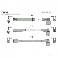 Высоковольтные провода зажигания, комплект TESLA JU7 PA t269b 2695512 8595141004533