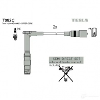Высоковольтные провода зажигания, комплект TESLA IV6 22 2696034 t982c 8595141015355