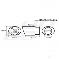 Насадка на глушитель AMIO 02350 U91N3B V 1437295501 - Изображение 3