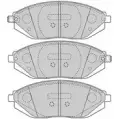 Тормозные колодки, комплект, дисковый тормоз