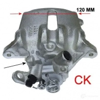 Тормозной суппорт TEXTAR 38000 0757 Citroen C5 1 (DC, PF3) Хэтчбек 38075700 38000 0757 0 1