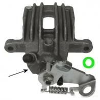 Тормозной суппорт TEXTAR Fiat Marea (185) 1 1996 – 2007 38090000 38000 0900 38000 0900 0 1
