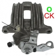 Тормозной суппорт TEXTAR 38000 0456 0 1 38000 0456 38045600 Audi A3 (8L) 1 1996 – 2003