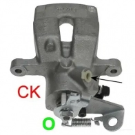 Тормозной суппорт TEXTAR Renault Scenic (JA, FA) 1 Минивэн 1.6 110 л.с. 2001 – 2003 38000 0355 38035500 38000 0355 0 1