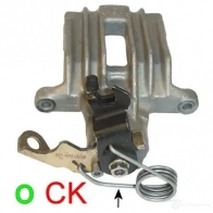 Тормозной суппорт TEXTAR Audi A4 (B5) 1 Универсал 38044600 38000 0446 0 1 38000 0446