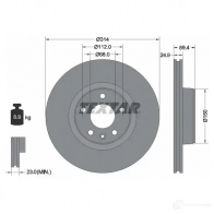 Тормозной диск TEXTAR Audi A6 (C6) 3 Универсал 3.0 Tdi 232 л.с. 2006 – 2011 92132200 98200 1322 98200 1322 0 1