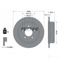 Тормозной диск TEXTAR 189RN6 98200 1694 0 1 PRO Jeep Grand Cherokee (ZJ, ZG) 1 Внедорожник 5.9 4x4 249 л.с. 1997 – 1998 92169400