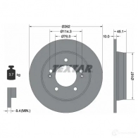 Тормозной диск TEXTAR Hyundai Elantra (MD, UD) 5 Седан 1.6 140 л.с. 2011 – 2015 92240000 98200 2400 0 1 PRO CV4ZM
